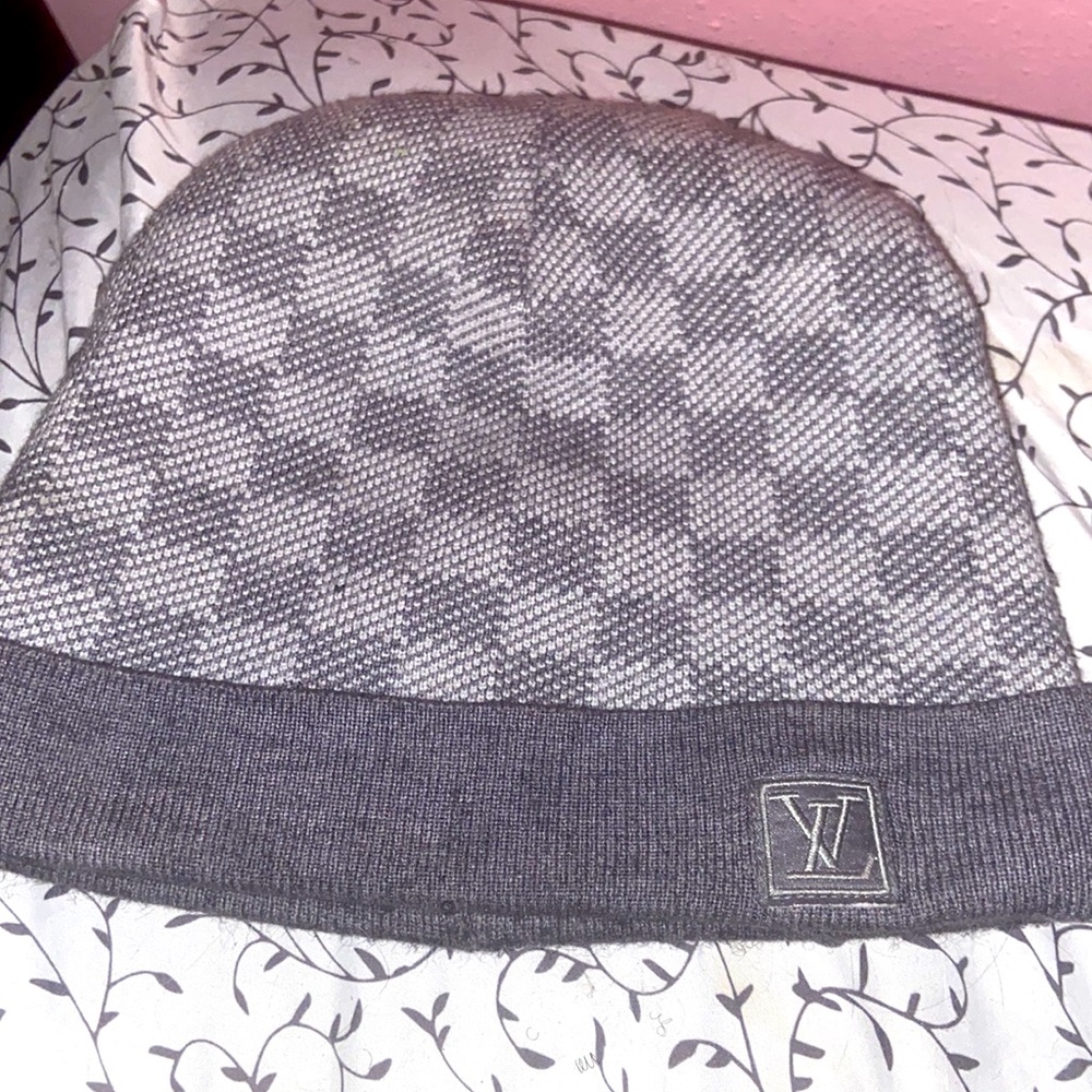 Louis Vuitton Petit Damier Beanie Wool